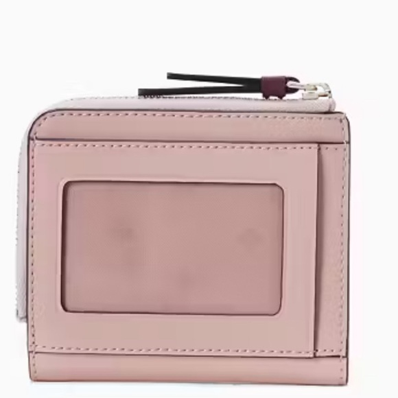 Kate Spade novelty floral pup small L zip wallet - Picture 3 of 13